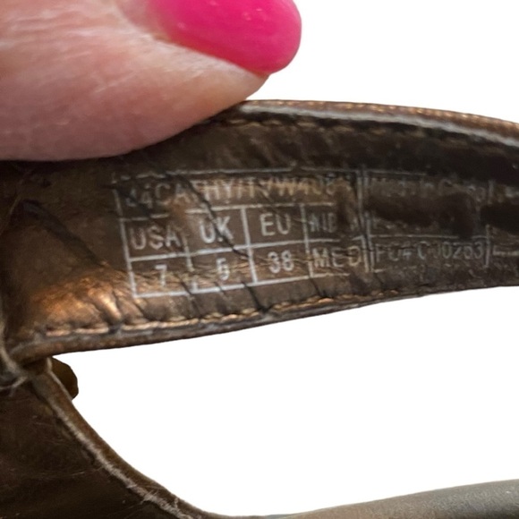 Vionic Pacific Jolie Metallic size 7 Pewter - Picture 6 of 9